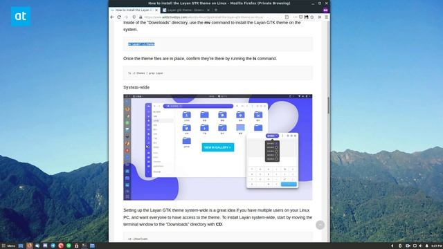 How to install the Layan GTK theme on Linux смотреть онлайн