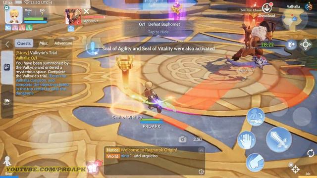 Ragnarok Origin: ROO Gameplay Android / iOS смотреть онлайн
