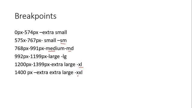 2.breakpoints in bootstrap | bootstrap breakpoints example | bootstrap breakpoints tutorial смотреть онлайн