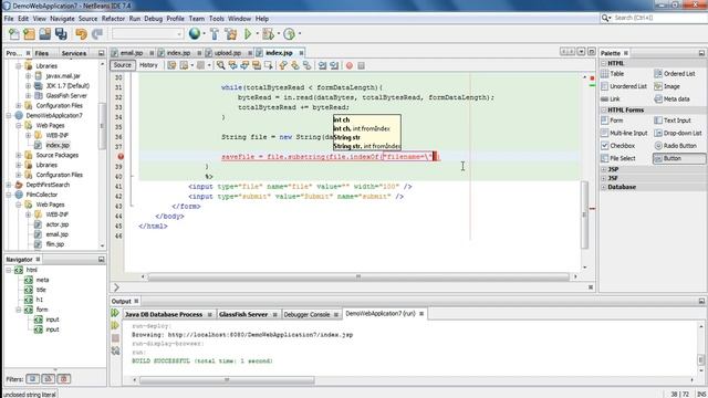 Creating A JSP Application That Uploads A File смотреть онлайн