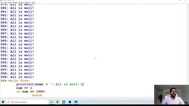 Intro to Programming in Python: Infinite Loops смотреть онлайн