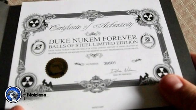 Распаковка Duke Nukem Forever Balls of Steel Edition (Unboxing) смотреть онлайн