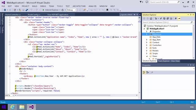Get Started with MVC5 and AngularJS in Visual Studio смотреть онлайн