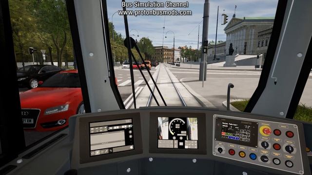 TRAMSIM - New TRAM Simulator @ Vienna Austria Map смотреть онлайн