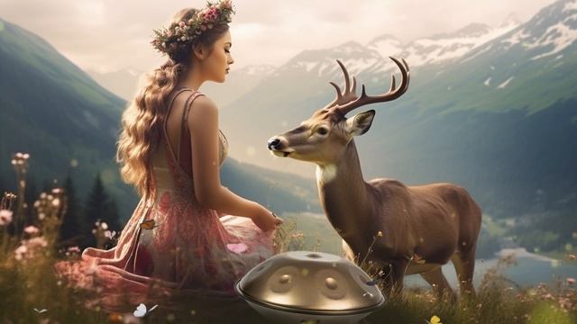 Dive into the Soothing Melodies of Handpan Music, Your Perfect Companion for Meditation смотреть онлайн