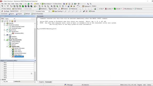 How to Measure Angular Displacements/Rotations in degrees Using APDL Commands in ANSYS Workbench смотреть онлайн