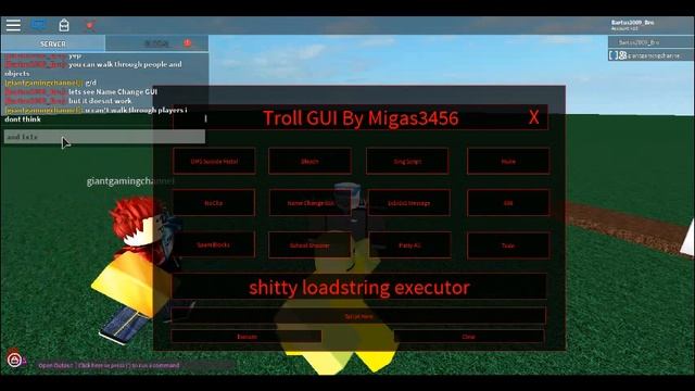 ROBLOX Script Showcase #7: Troll GUI Script смотреть онлайн