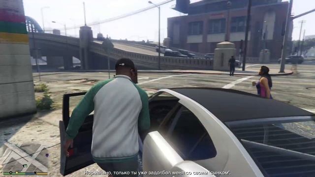 GTA V Сарказм Тревора про сынка Франклина и его одежду смотреть онлайн