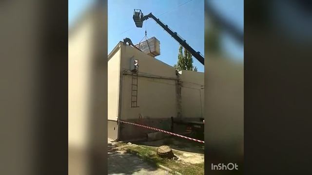 Услуги автовышки+кран Бишкека 30 метров 0554895505 смотреть онлайн