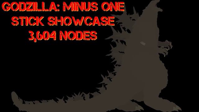 Godzilla Minus One | Stick showcase | Link download | stick nodes pro смотреть онлайн