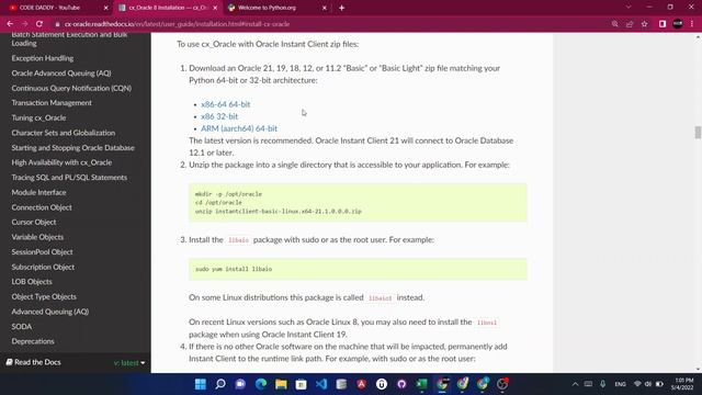 cx_Oracle Python | Connect Oracle Database With Python | Introduction смотреть онлайн