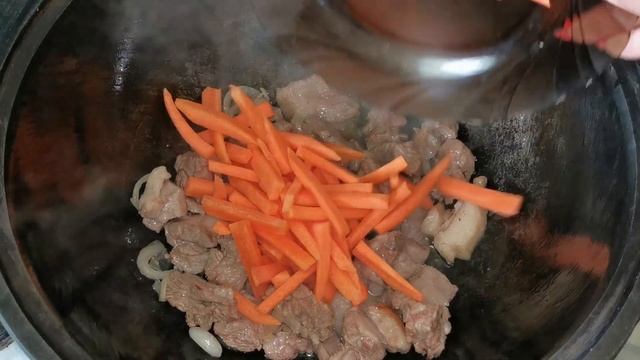 ПЛОВ из булгура с ЯГНЯТИНОЙ. Очень ВКУСНО, приготовьте, не пожалеете. #плов смотреть онлайн