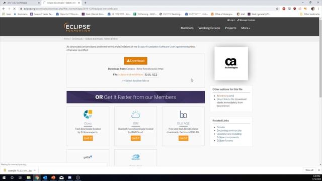 CS 2110 - Installing Eclipse and OpenJDK смотреть онлайн