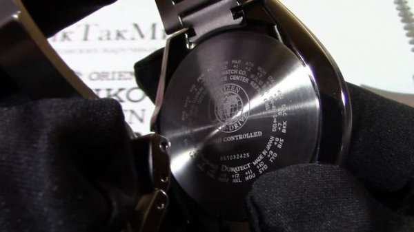 Обзор японских часов Citizen Attesa CB3010-57L / Citizen Eco-drive World radio receprion