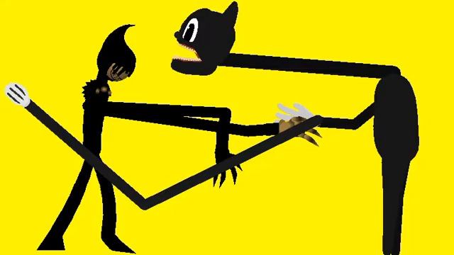 suicide mouse vs cartoon cat vs bendy preview 1 (i added suicife mouse a tail because he has tail) смотреть онлайн