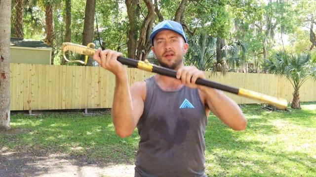 USS Royal Pattern Navy Officer Sword Demo | Kult of Athena смотреть онлайн