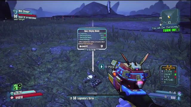 Borderlands 2: Farming Terramorphous - The Co-op Mode смотреть онлайн
