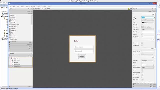 Create a Simple Login Application using JavaFx and Sqlite смотреть онлайн