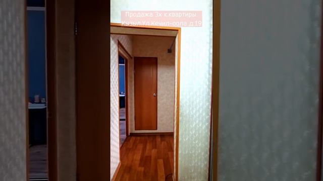 Кызыл.Продажа 3х к.квартиры от агентства Брокер Плюс.Кечил-оола д.19 смотреть онлайн