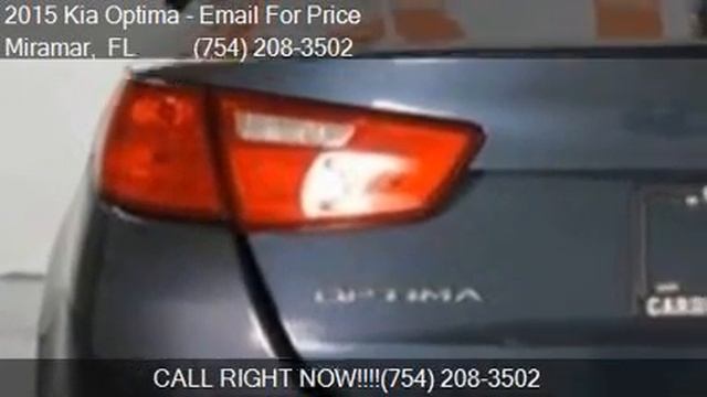 2015 Kia Optima EX 4dr Sedan for sale in Miramar, FL 33023 a смотреть онлайн