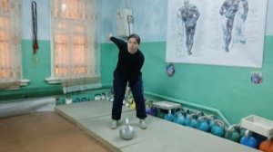 Гиревой спорт. Оптимальный перехват для АГР с гирей.