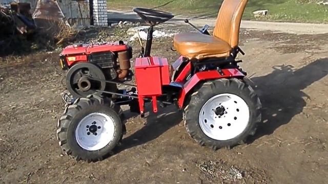 Мини трактор из мотоблока Форте смотреть онлайн