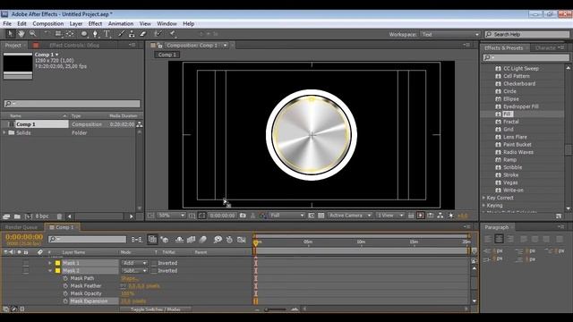 Рисуем кнопку PLAY из проигрывателя Pionner CDJ