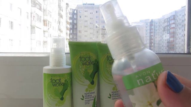Мои продукты Avon серии Foot Works, Naturals, Senses, Avon baby смотреть онлайн