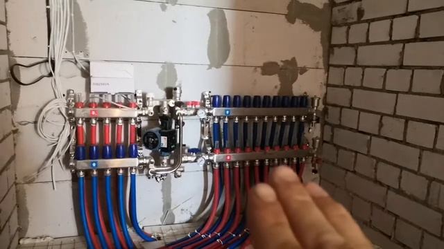 Лучевое отопление. Тёплый пол. Насосно-смесительный узел VALTEC COMBIMIX. смотреть онлайн