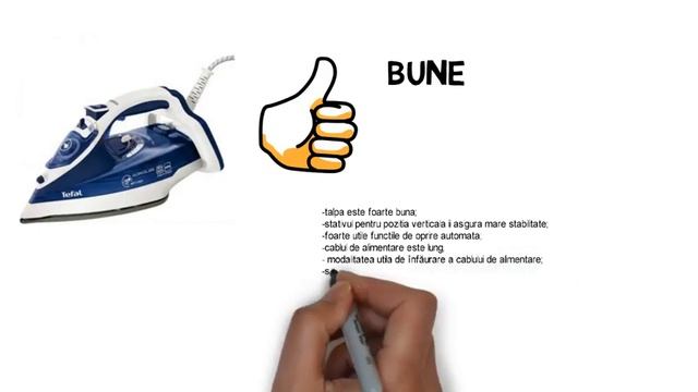 Fier de calcat Tefal Ultimate Anti-Calc FV9620, Talpa Autoclean смотреть онлайн