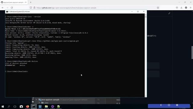 Java Appium Android Device смотреть онлайн