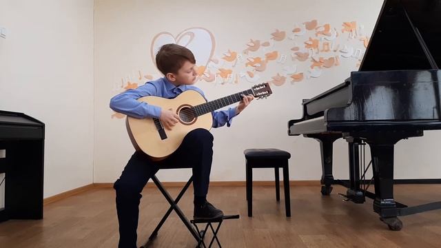 М. Каркасси "Пьеса" А. Виницкий "Этюд e-moll" смотреть онлайн