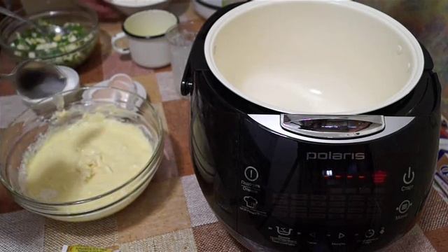 Домашние видео рецепты - заливной пирог с яйцом и луком в мультиварке смотреть онлайн