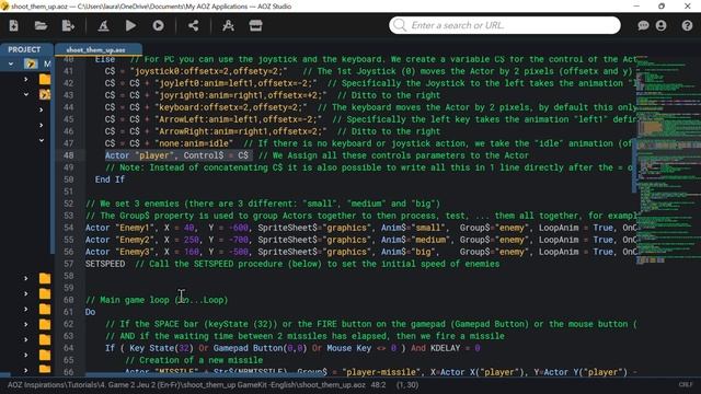 I program a Shoot'em Up Game. Tutorial#3 смотреть онлайн