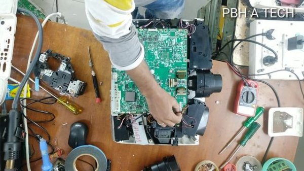 Epson Eh-tw6100 projector How to change lcd