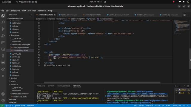 How to Build Dynamic Forms with Django Select2 | Django Many To Many Field Tutorial | Select 2 Js смотреть онлайн