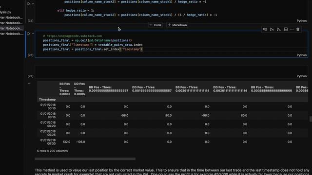 Testing for Cointegration for Statistical Arbitrage and Pairs-Trading Strategies (Python) смотреть онлайн