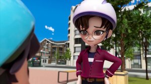 Тоботы. Детективы Галактики., 2 сезон, 24 серия. Битва на роликах