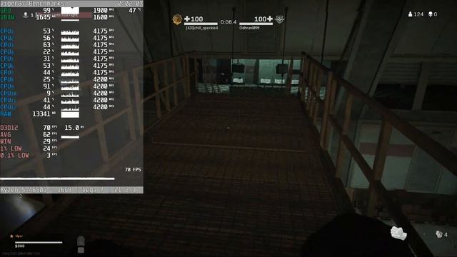 Ryzen 5 4650G + Vega 7 = CALL OF DUTY: WARZONE смотреть онлайн