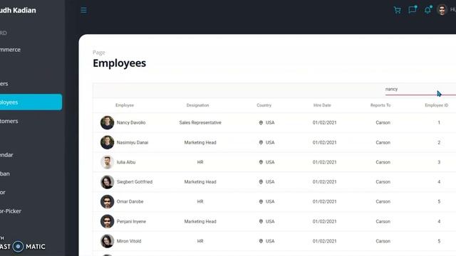 Dashboard | React JS смотреть онлайн