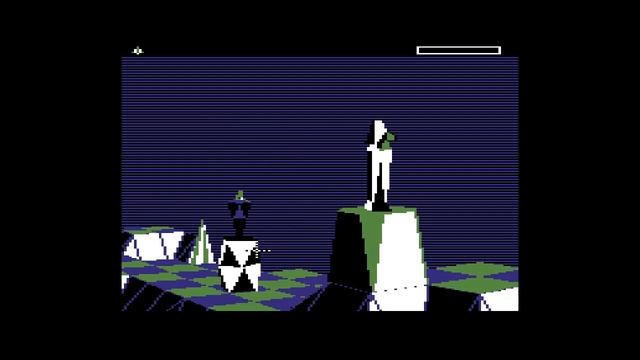 The Sentinel - C64 Commodore 64 Game playthrough with commentary смотреть онлайн