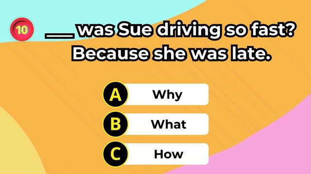 Grammar Quiz। Present and Past Continuous 50+ English Grammar Questions। English Grammar Test смотреть онлайн