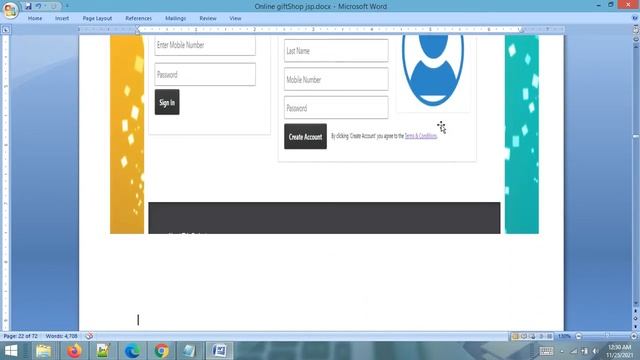 Project Report - Online Gift Shop || JSP MYSQL смотреть онлайн