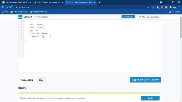 #10 JSON for Shopify Developers | Shopify Liquid Tutorial Bangla | Shopify JSON Course | Online 2.0 смотреть онлайн