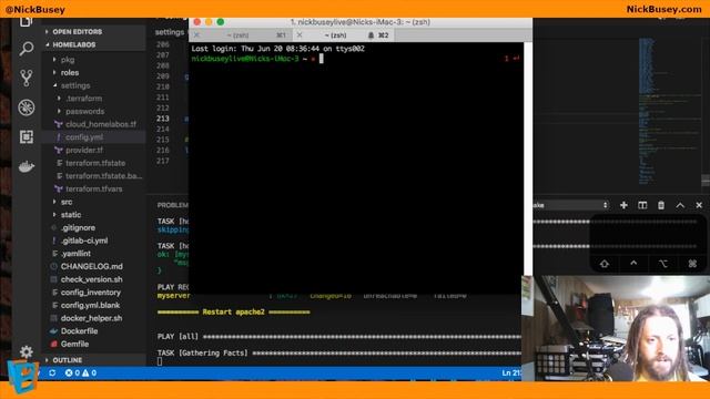 How to host a simple file server and static blog using Docker смотреть онлайн