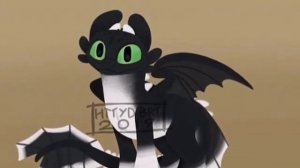 Night light/Ночные Сияния/Как зовут детей Беззубик и Дневной Фурии?/Nightdream Night Fury