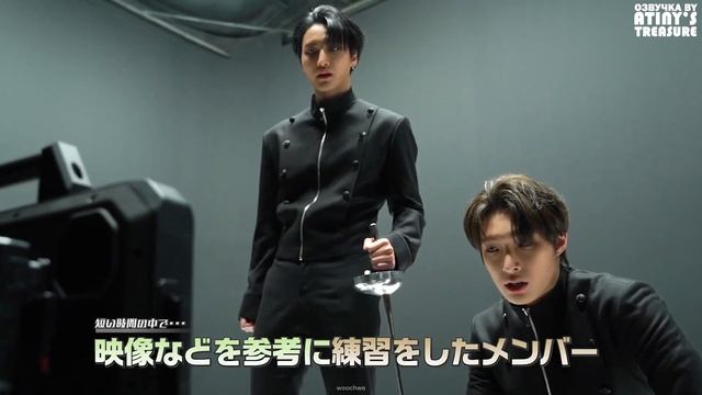 [Озвучка By ATINY'S TREASURE] Съёмки клипа ATEEZ - 'Limitless'