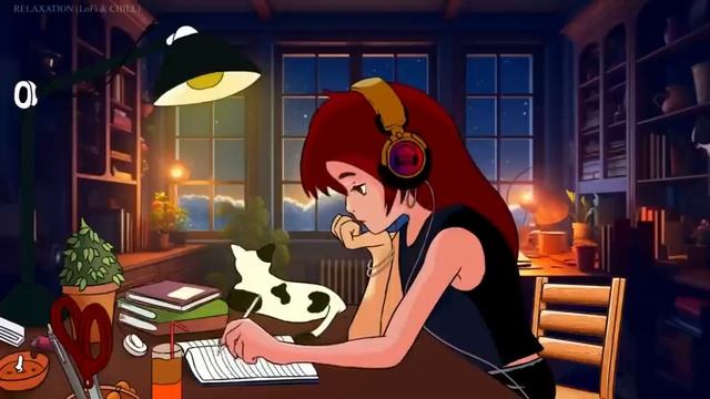 lofi hip hop radio ~ beats to relax/study ???✍️ Chill lofi mix to Relax, Work, Stress Relief смотреть онлайн