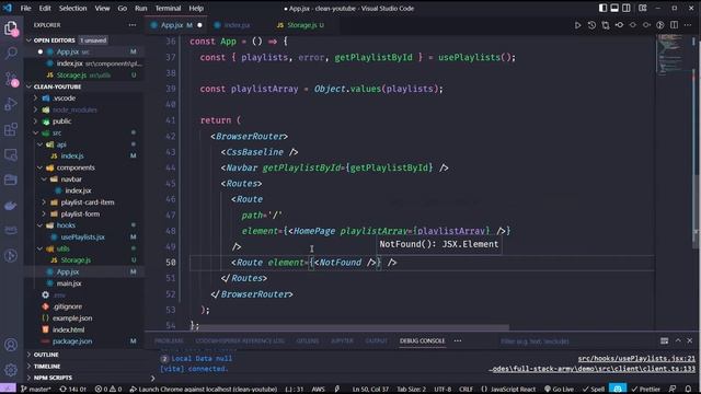 Lecture 56 - Clean YouTube Project | React Router Dom and API Bug Fixing | Full-stack Army смотреть онлайн