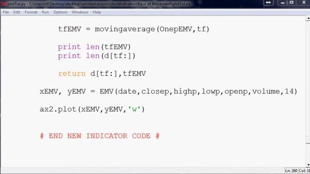 Python Finance and Math Tutorials: Graphing the Ease of Movement in Matplotlib смотреть онлайн